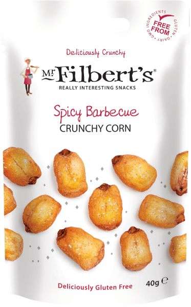 15 x Mr Filberts Crunchy Corn BBQ - 40g