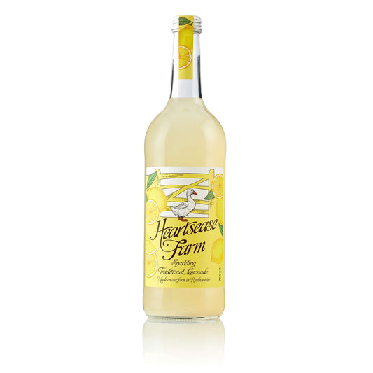 6 x Heartsease Farm Sparkling Traditional Lemonade - 750ml