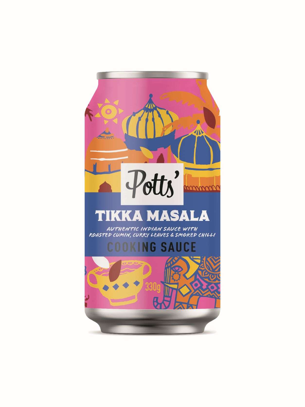 Potts Tikka Masala Curry Sauce - 330g