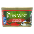 12 x John West Wild Pacific Red Salmon 213G