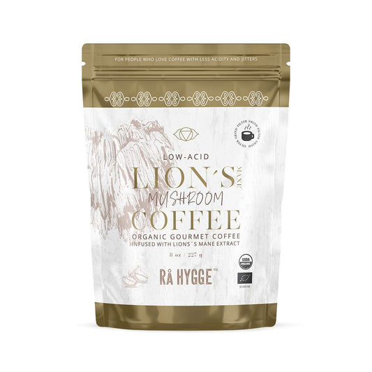 Rå Hygge Lion's Mane Coffee Filter Ground - 227g