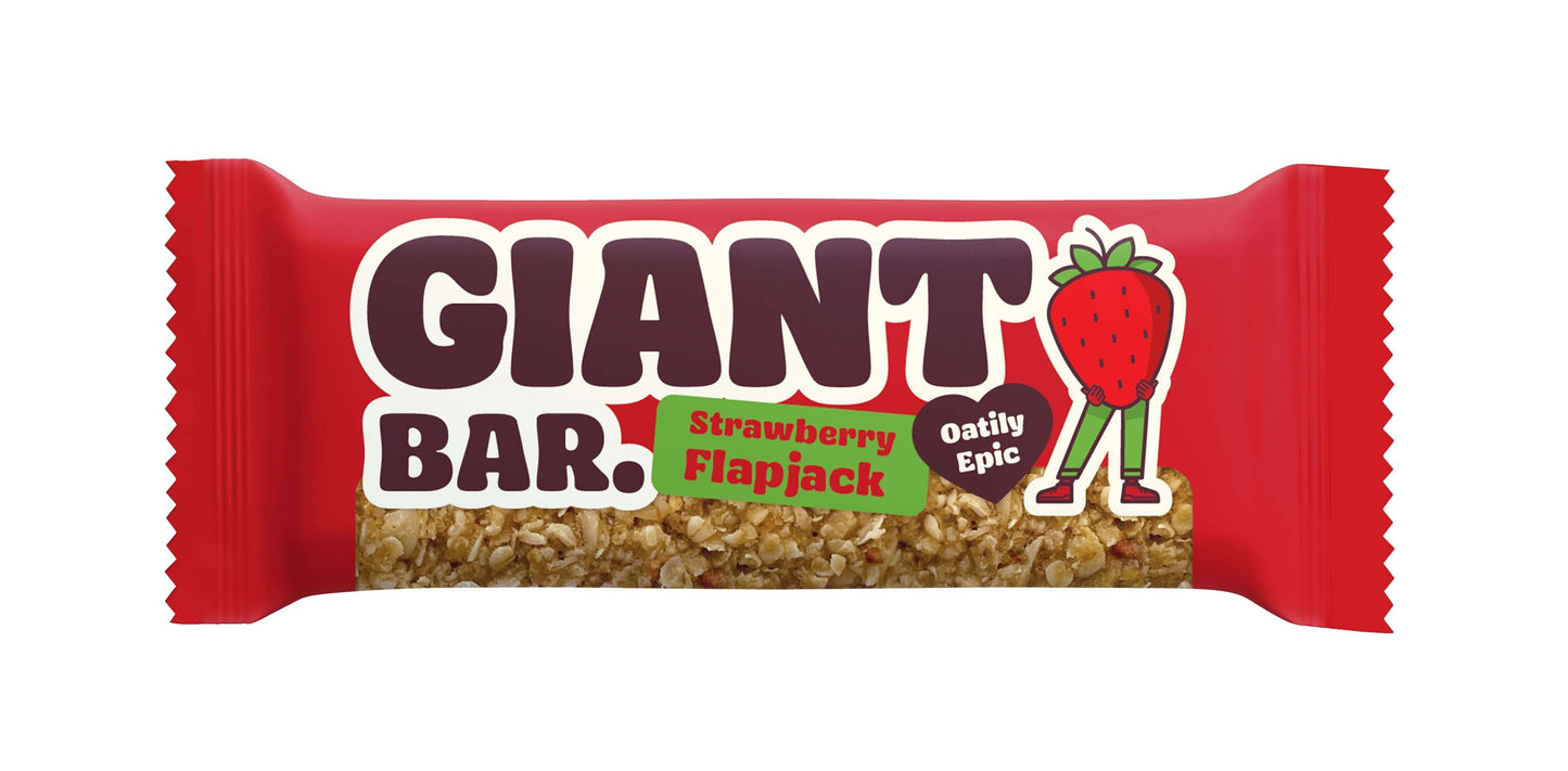 20 x Giant Bar Strawberry - 90g