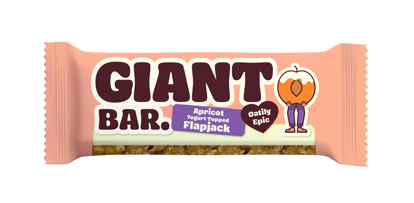 20 x Giant Bar Yogurt Apricot - 100g