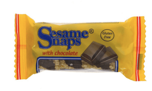 Anglo Dal Sesame Snaps with Chocolate - 24x30g