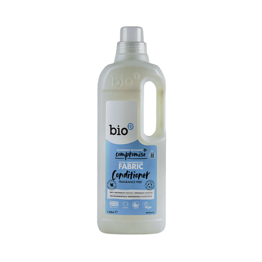 Bio-D Fabric Conditioner Fragrance Free - 1ltr