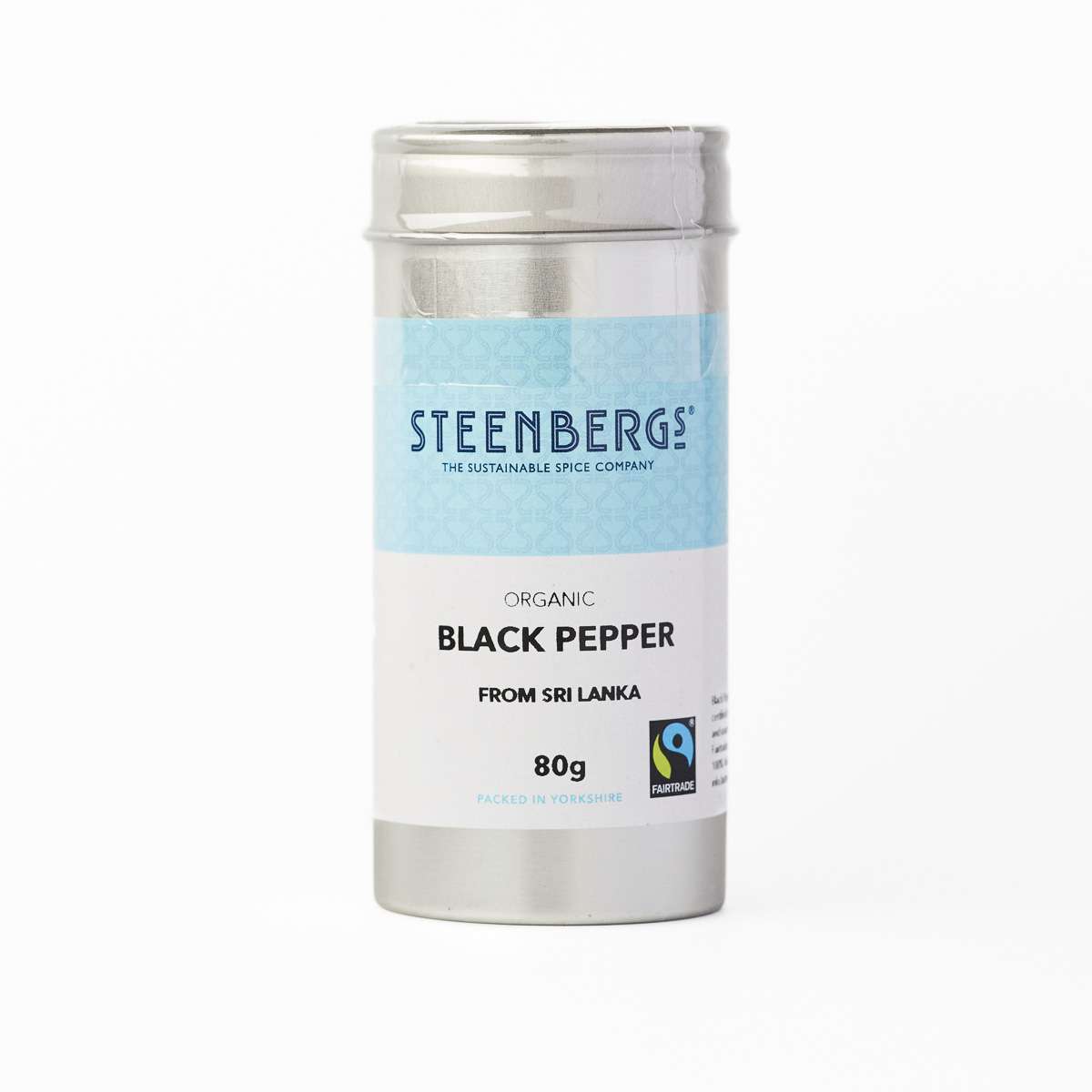 Steenbergs Organic Fairtrade Black Pepper - 80g