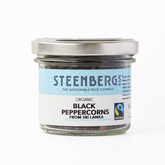 Steenbergs Organic Fairtrade Black Peppercorns - 55g