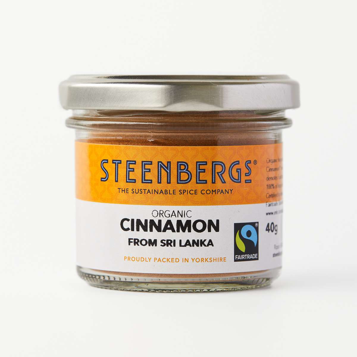 Steenbergs Organic Fairtrade Cinnamon Power - 40g