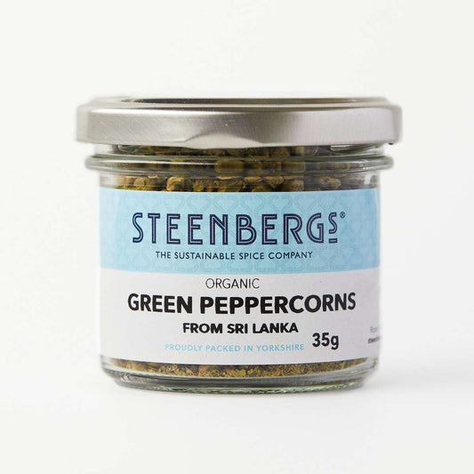 Steenbergs Organic Green Peppercorns - 35g