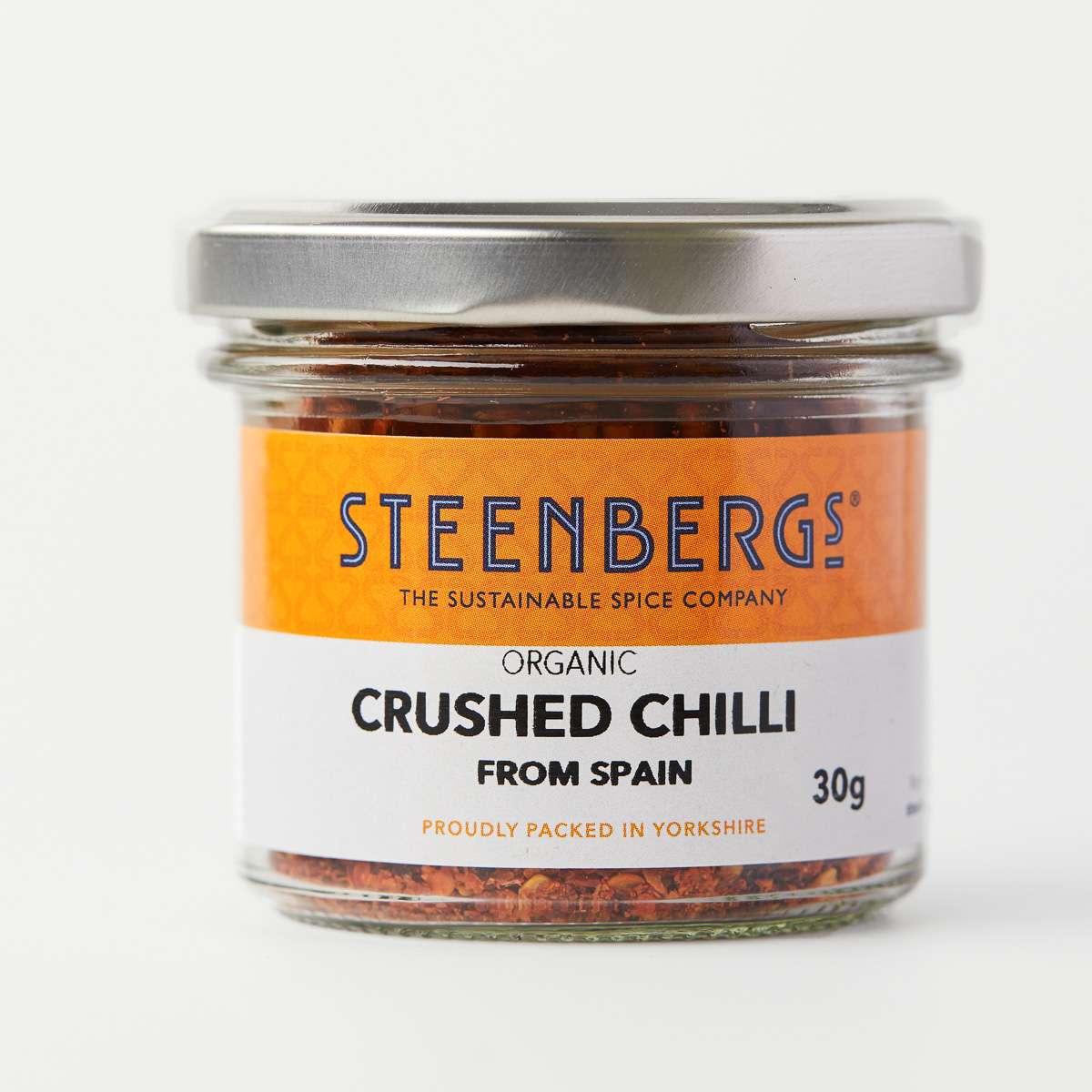 Steenbergs Organic Pepper Crushed Chilli - 30g