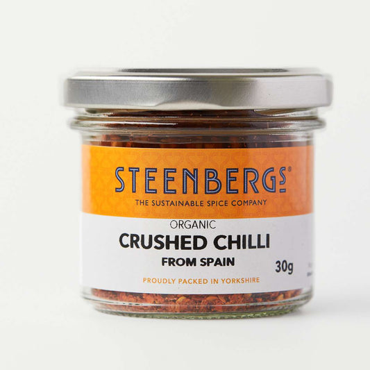 Steenbergs Organic Pepper Crushed Chilli - 30g