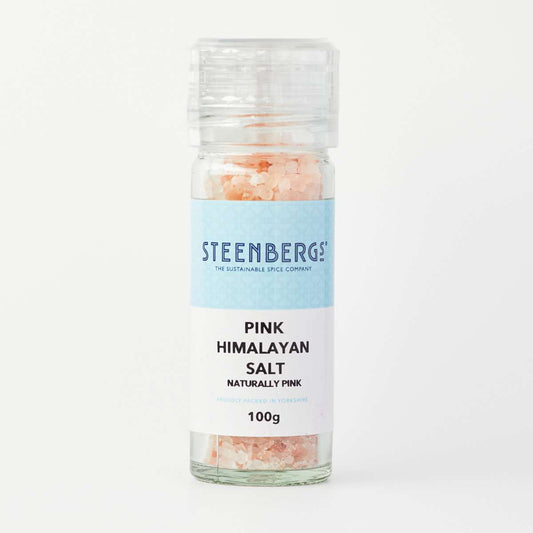 Steenbergs Pink Himalayan Salt Grinder - 100g