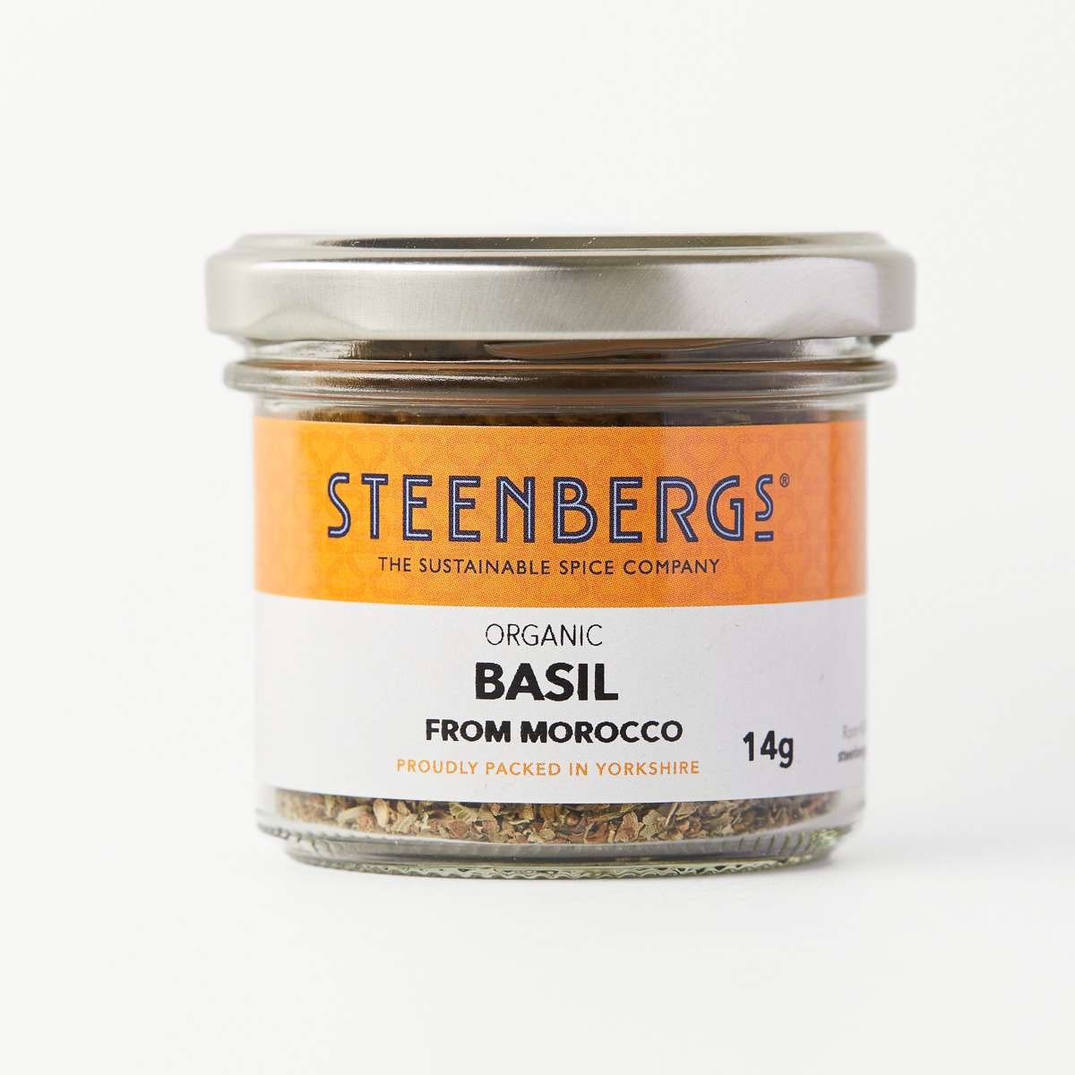 Steenbergs Organic Basil Spice - 14g