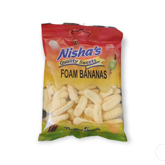 12 x Nisha Foam Bananas - 100g