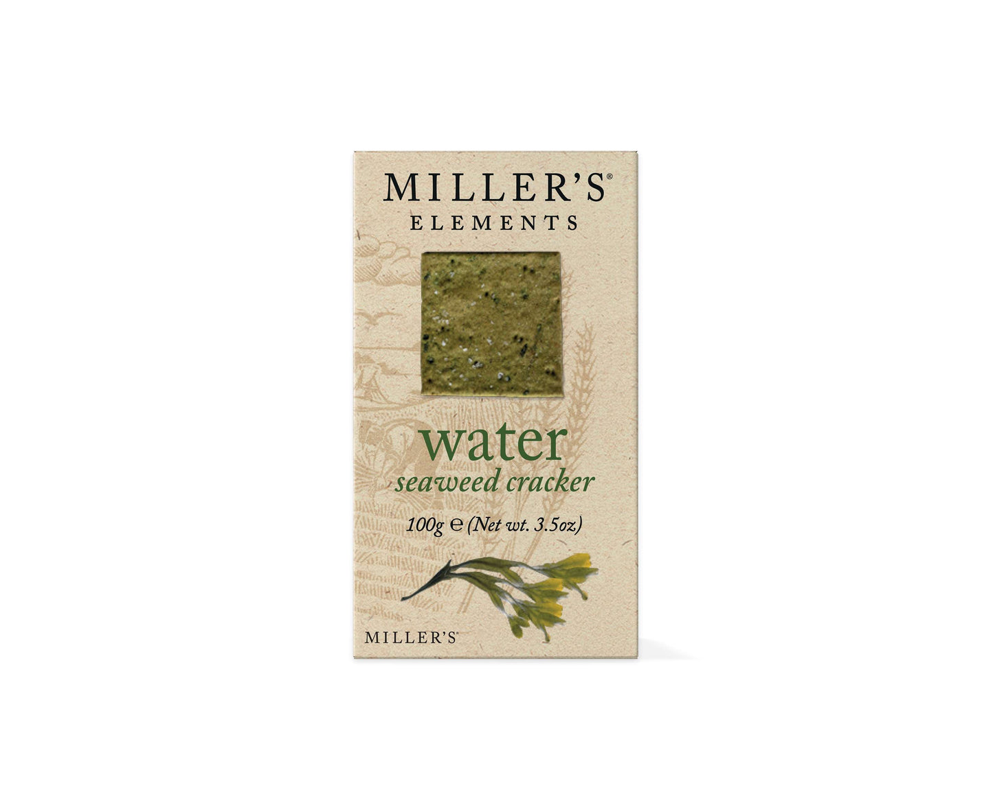 Miller's Elements Seaweed Cracker - 100g
