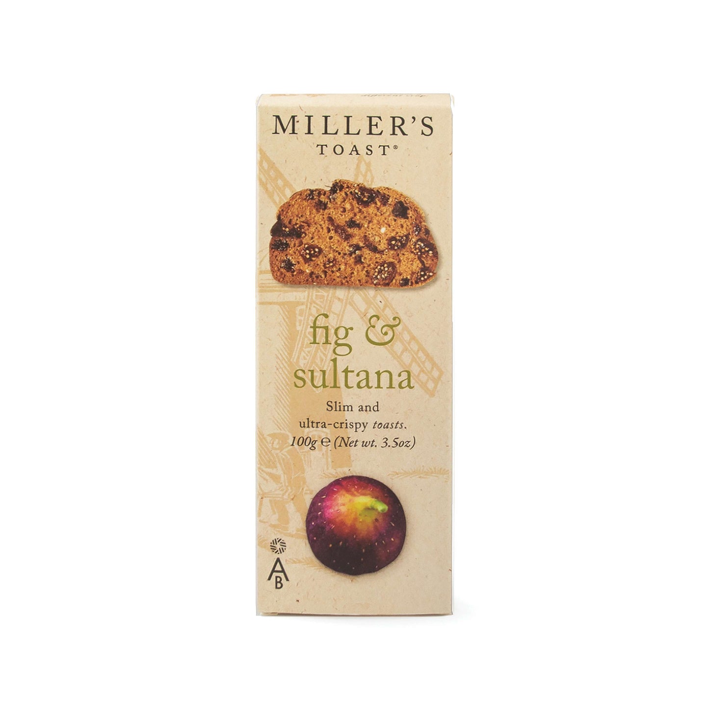Miller's Toast Fig & Sultana - 100g