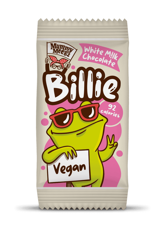 48 x Mummy Meegz Billie White Oat Milk Chocolate Bar - 16g