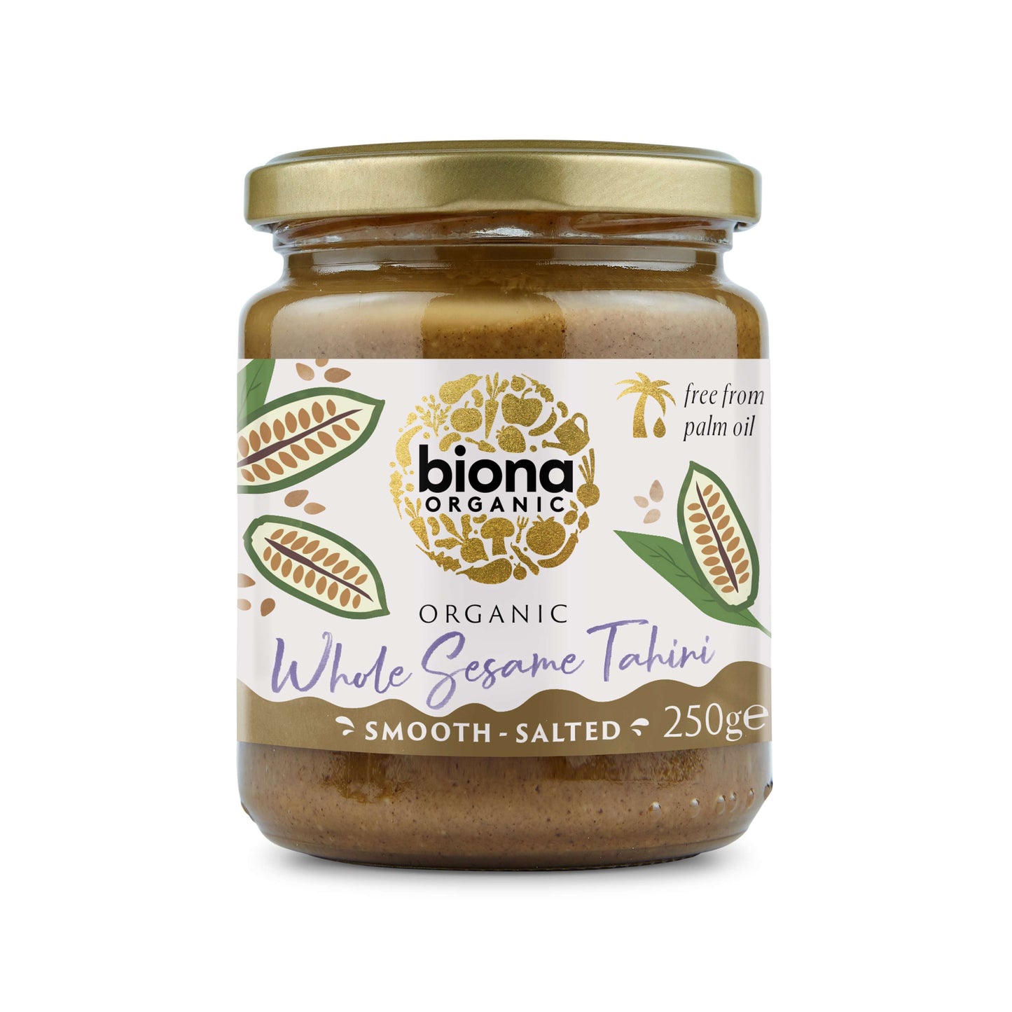 Biona Org Whole Sesame Tahini - Salted - 250g