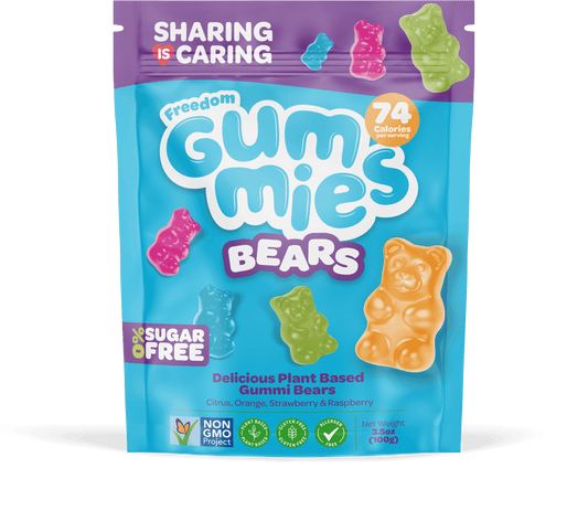 10 x Freedom Gummies Bears - 100g