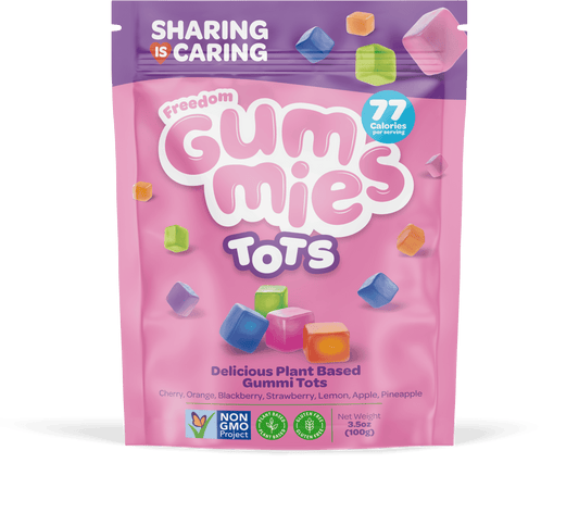 10 x Freedom Gummies Tots - 100g