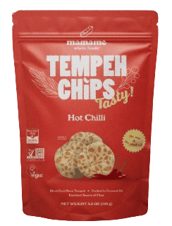 Mamame Tempeh Chips Hot Chilli - 100g