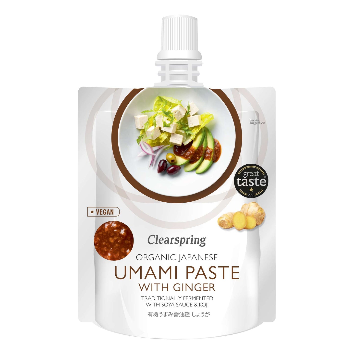 Clearspring Org Jap Umami Paste with Ginger - 150g