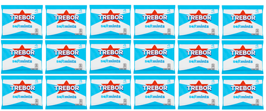 18 x Trebor Softmints Spearmint 4 Pk - 179GM