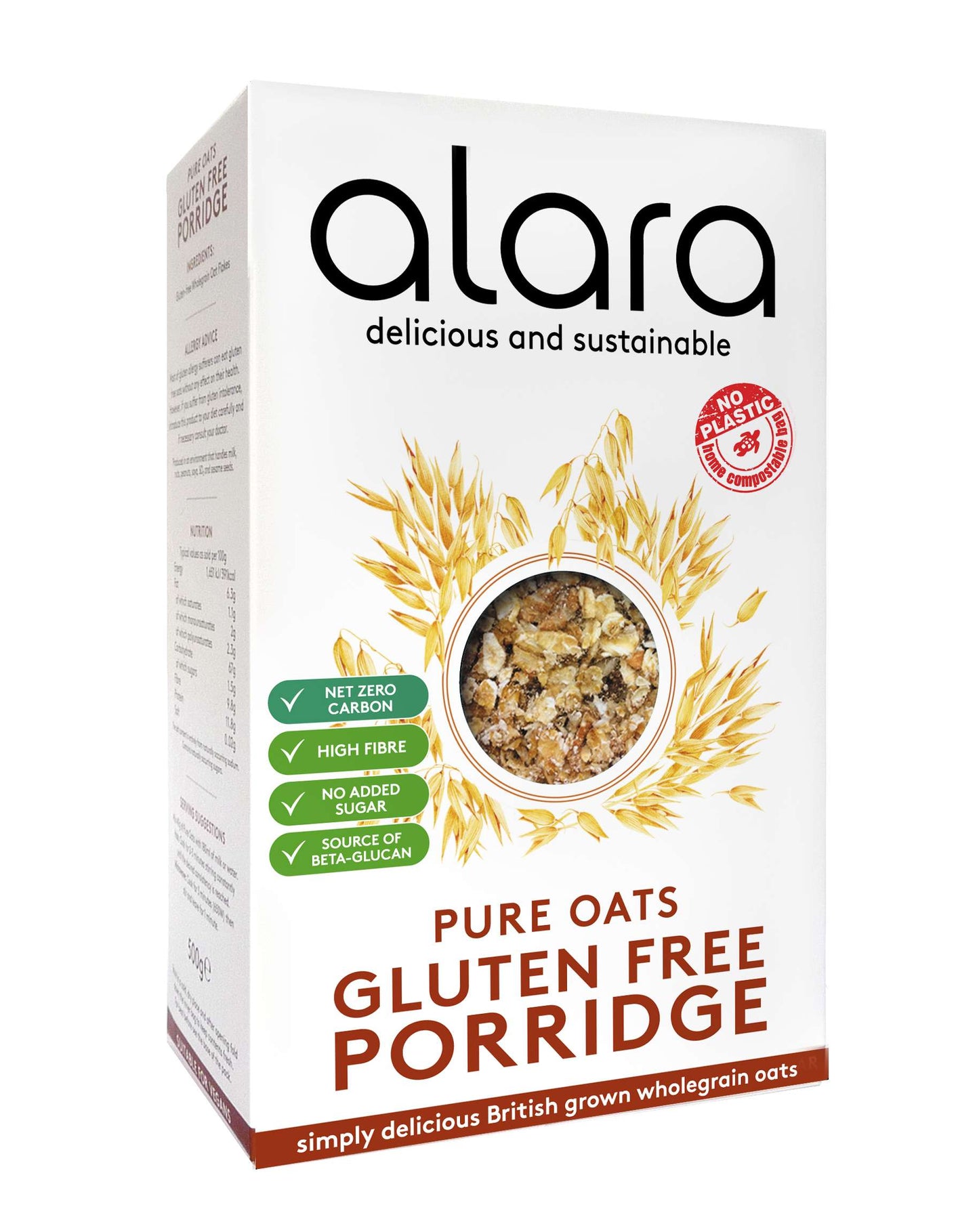 Alara Pure Oats GF Porridge - 500g