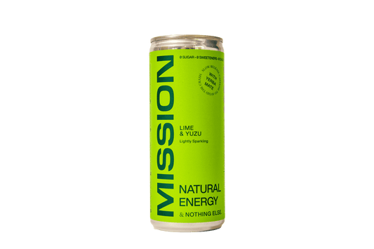 12 x Mission Perform Cans Lime - 250ml