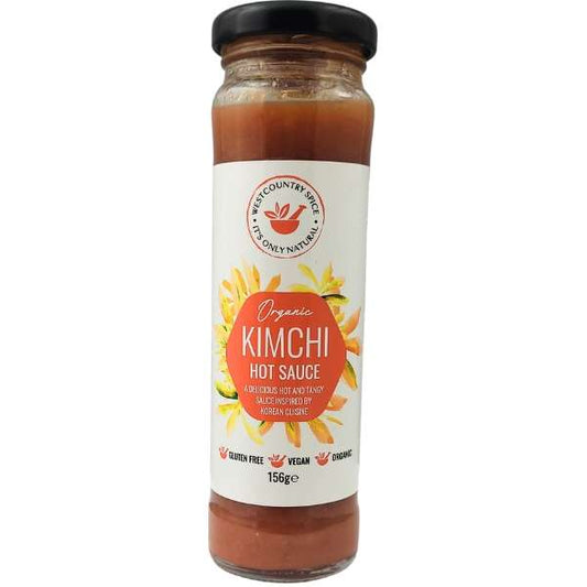 6 x Westcountry Spice Org Kimchi Hot Sauce - 156g
