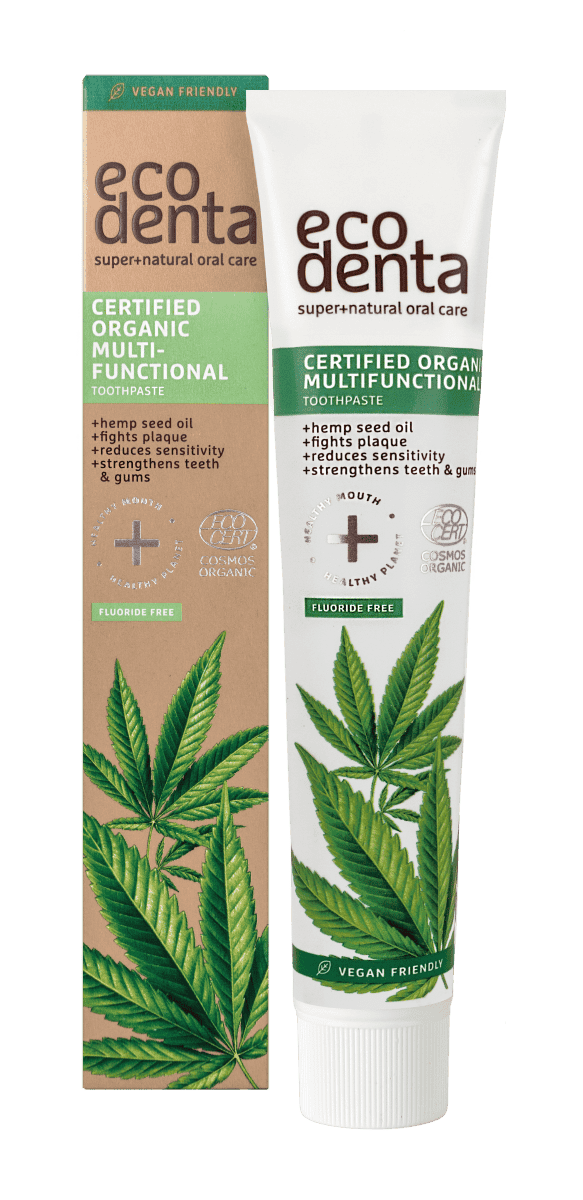 EcoDenta Org Toothpaste Hemp Oil - 75ml