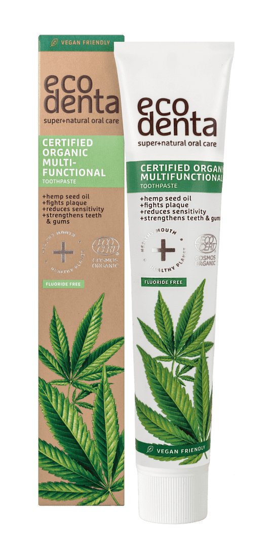 EcoDenta Org Toothpaste Hemp Oil - 75ml