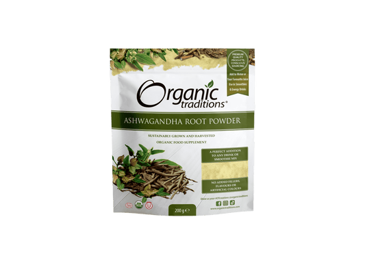 Organic Traditions Org Ashwagandha Powder - 200g