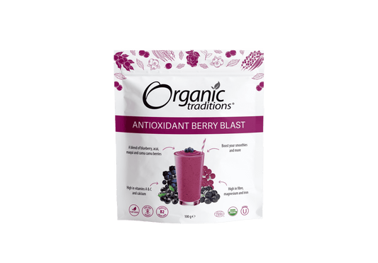 Organic Traditions Org Antioxidant Berry Blast - 100g
