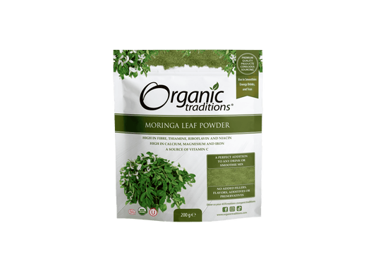 Organic Traditions Org Moringa Leaf Powder - 200g