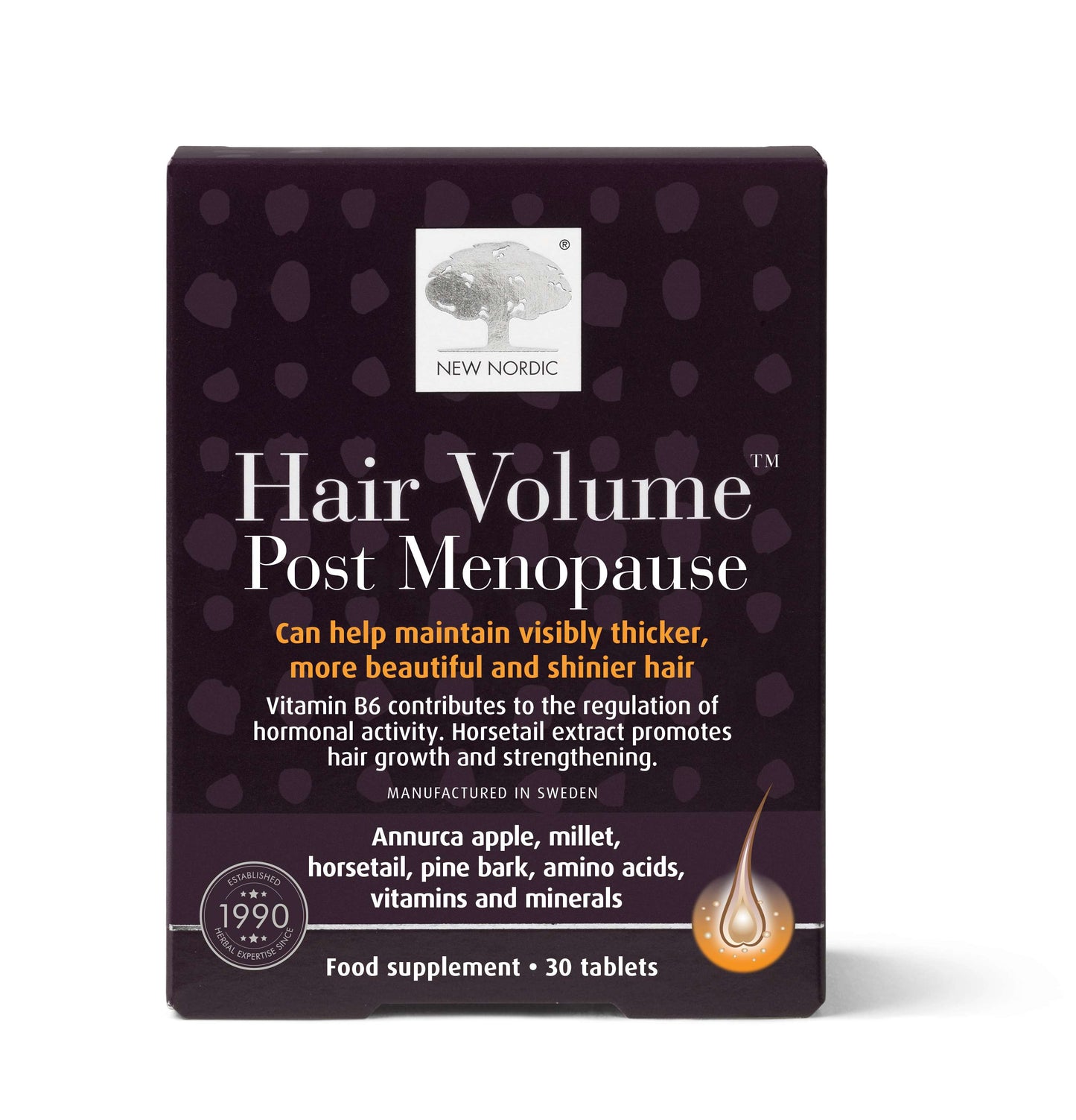 New Nordic Hair Volume Post Menopause - 30tabs