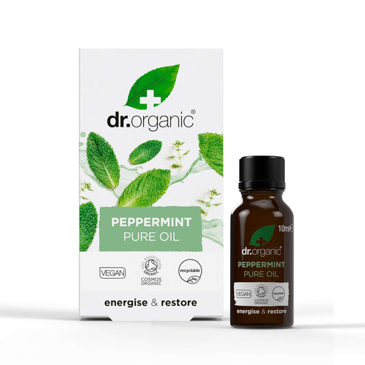 Dr Organic Peppermint Pure Oil - 10ml