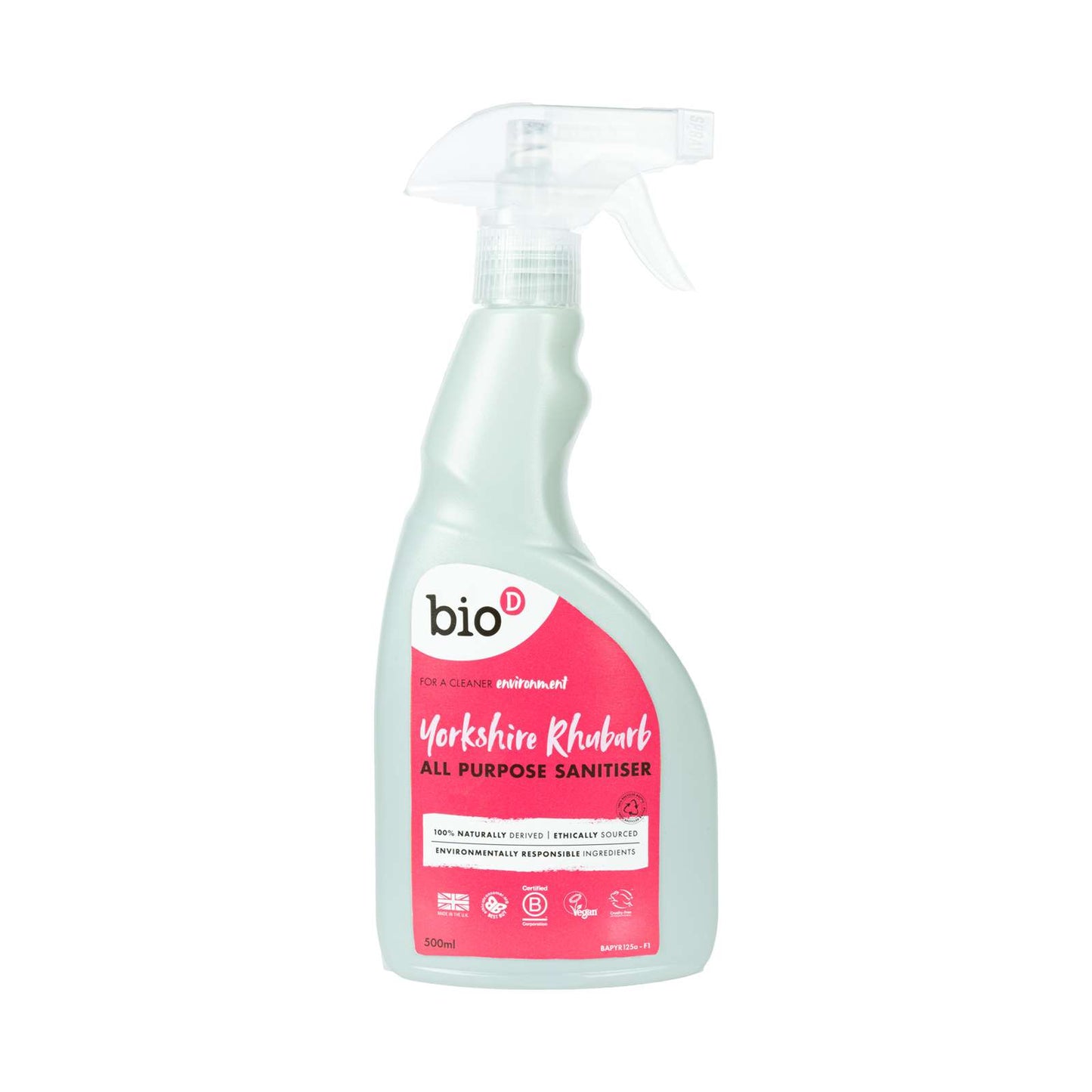 Bio-D York Rhubarb All Purpose Sanitiser - 500ml