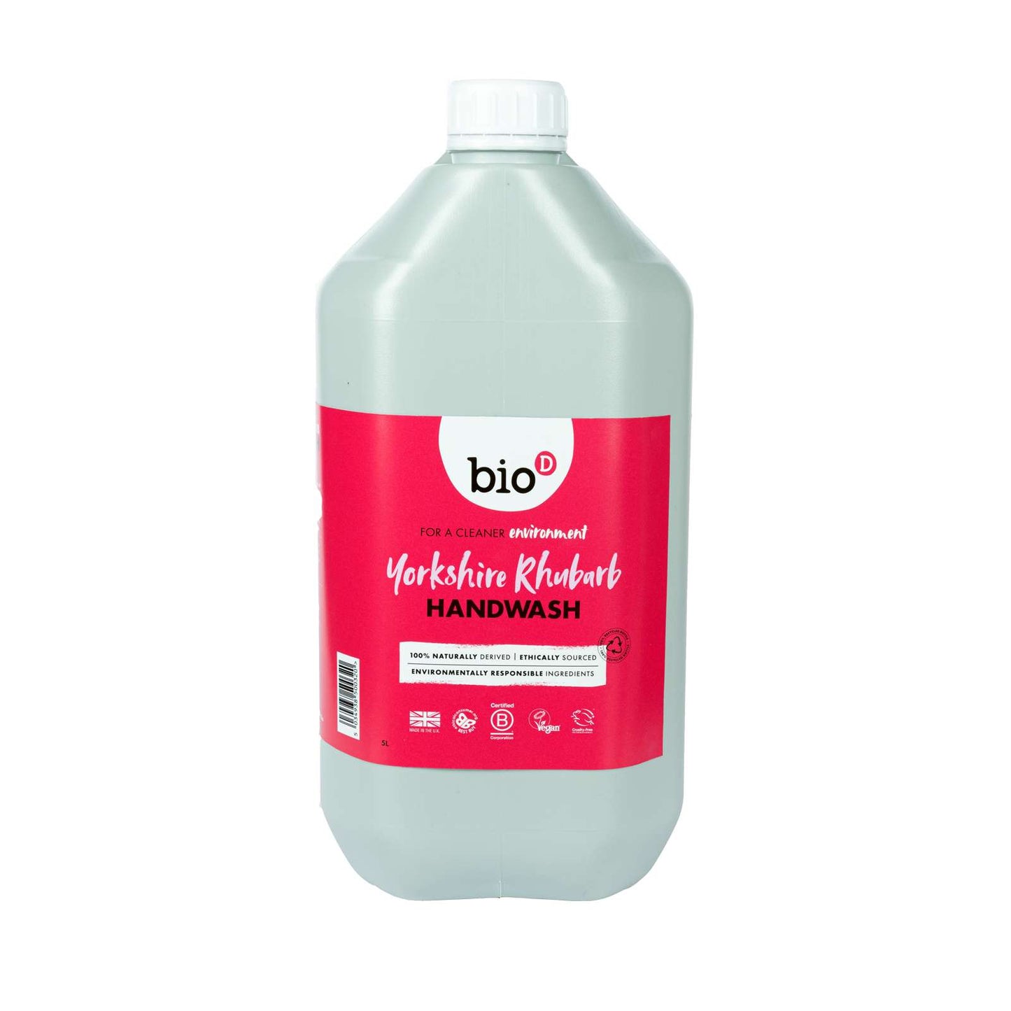 Bio-D York Rhubarb Hand Wash - 5ltr