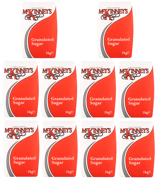 10 x Mckinney'S Granulated Sugar K470 1Kg