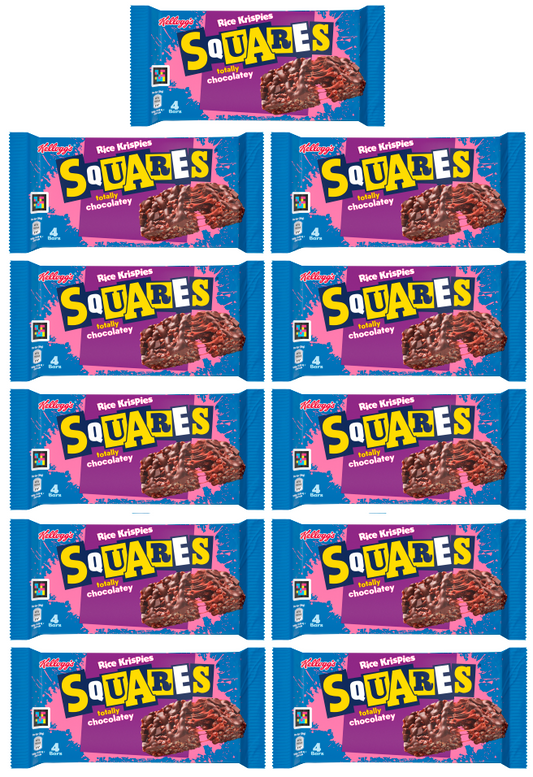 11 X Rice Krispies Squares Totally Choc 4X36GM
