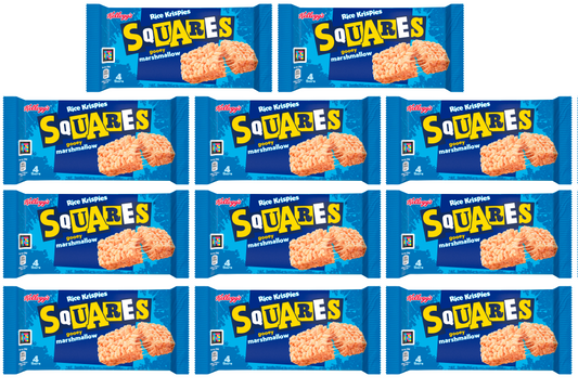 11 X Rice Krispies Squares Marshmallow 4X28GM