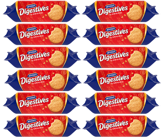 12 x Mcvities Original Digestives  - 360GM