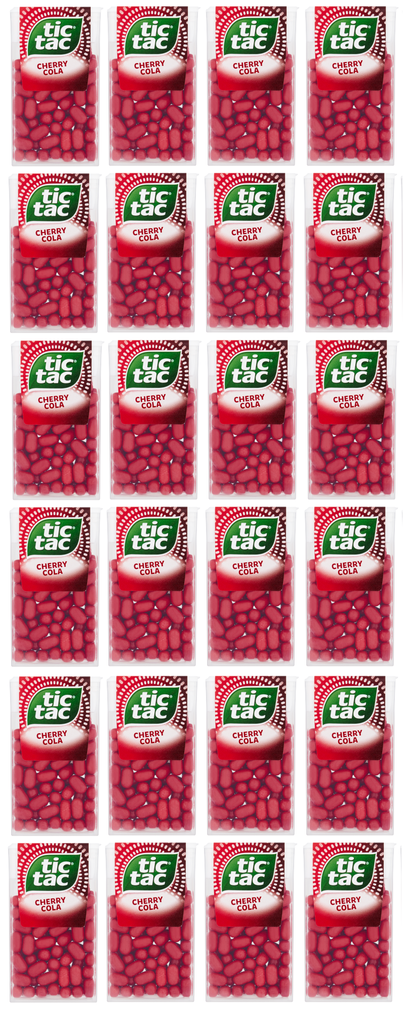 24 X Tic Tac Mixers Cherry - Cola
