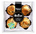 7 x Dulcesol Choc Chip Muffins 4 Pack - 300Gm