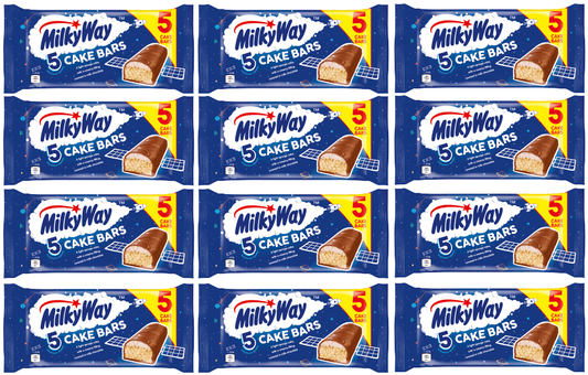 12 X Milky Way Cake Bar 5Pk 123.85G