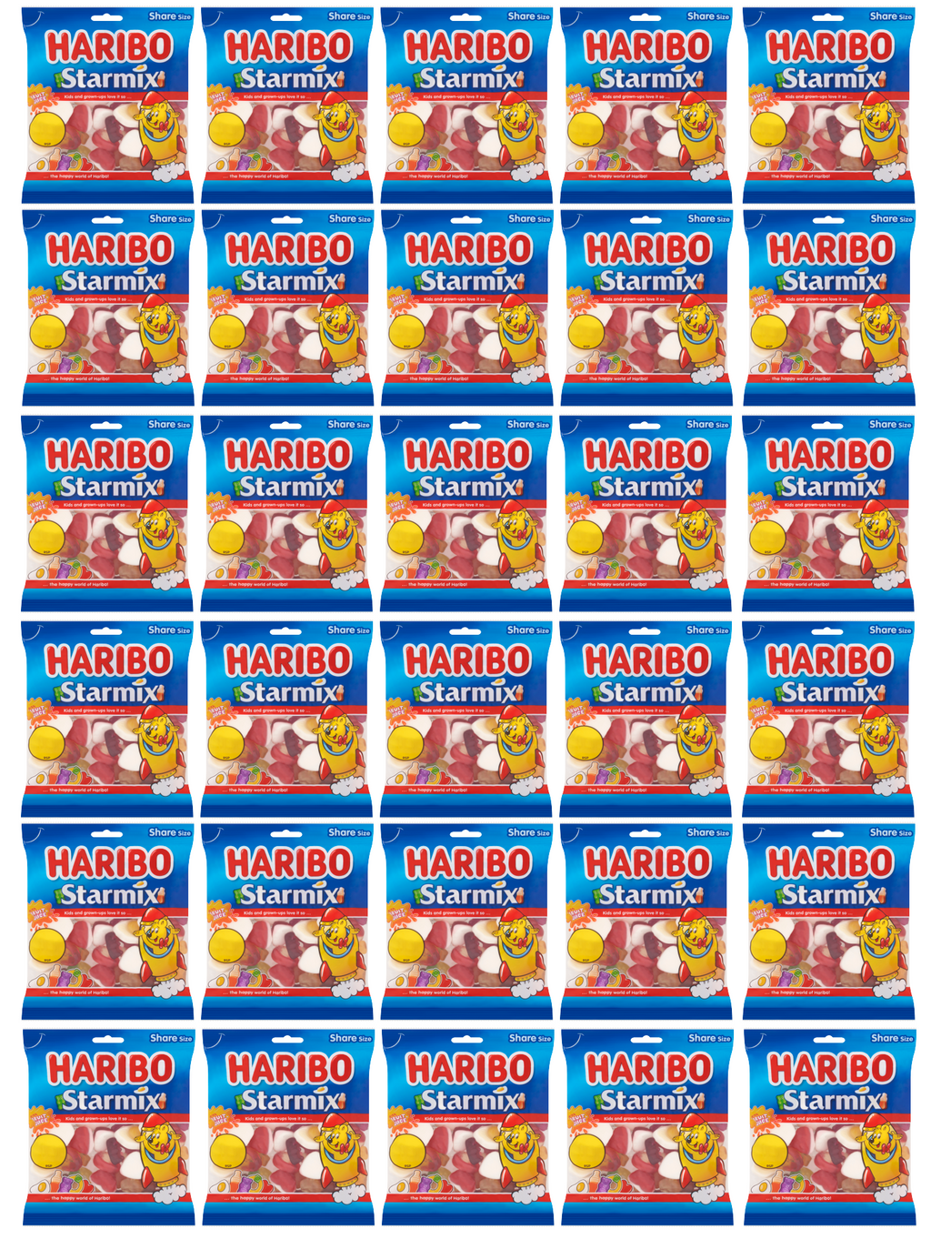 30 x Haribo Starmix - 140GM