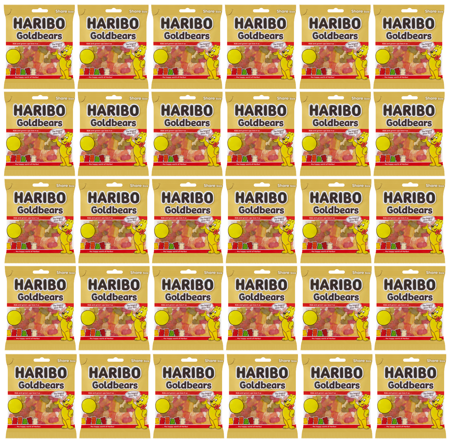 30 x Haribo Goldbears 140GM