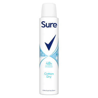 6 x Sure Women Anti P Cotton - 200ML