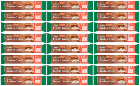 24 x Bolands Bourbon Creams 150G